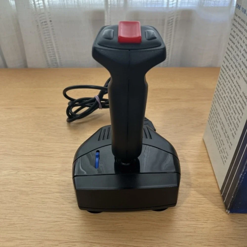 JS 9700 Joystick - Manual Autofire Gaming Controller for IBM PC XT AT - Vintage!